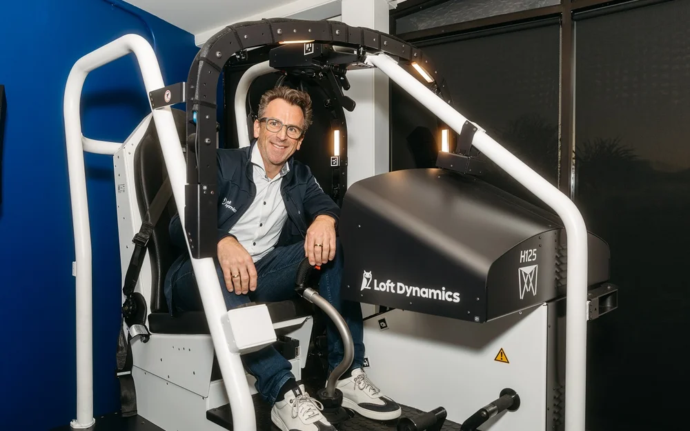 Loft Dynamics: Vom Lehrabschluss zur Weltneuheit im virtuellen Fliegen