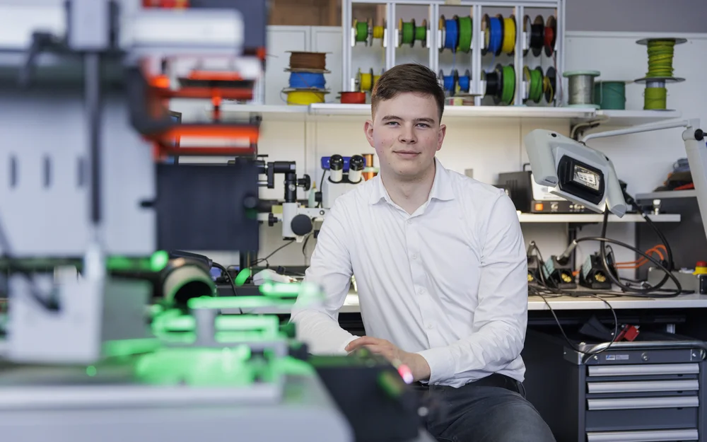 Julius Oberli: «Ich will etwas bewirken – Technik bedeutet Zukunft gestalten»