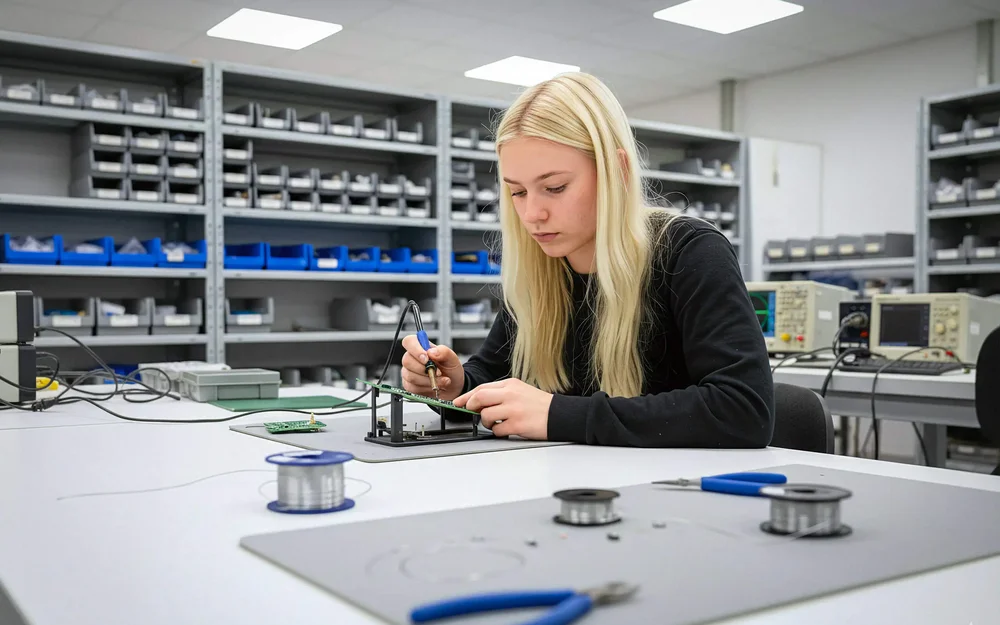 Elektroniker/in EFZ | Lehre in der Tech-Industrie