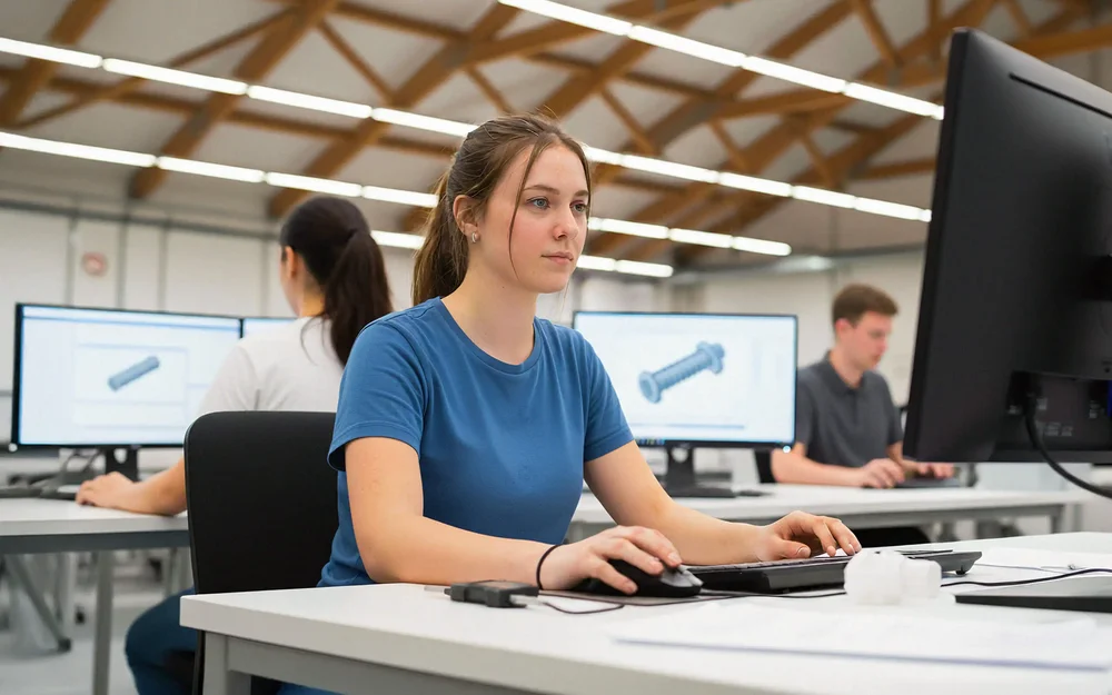 Konstrukteur/in EFZ | Lehre in der Tech-Industrie